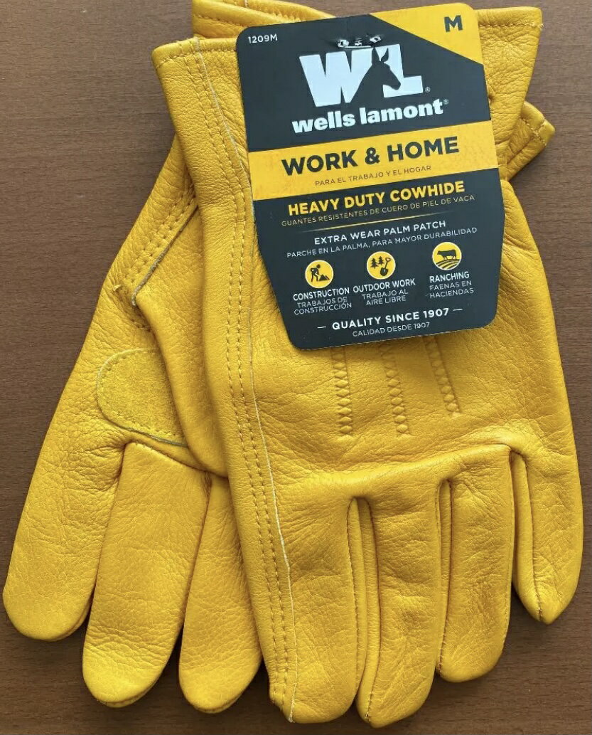 ★牛革本革手袋！★送料無料★ ウェルズ ラモント Wells Lamont Premium Leather Work Gloves 本革 手袋 作業手袋 皮手袋 牛革 レザー ワークグローブ 運転 レザーグローブ 牛革手袋 登山 バイク プレミアムツーリング 溶接 ガーデニング アウトドア キャンプ