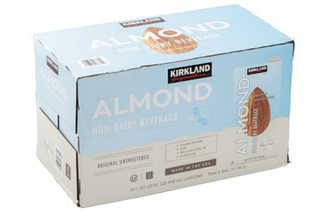 楽天グッドマム『無糖 アーモンドミルク 946ml x 12本』《12本セット》カークランドシグネチャー Signature Unsweetened Almond Milk【コストコ通販】946ml×12本 ITEM/1242342＃8