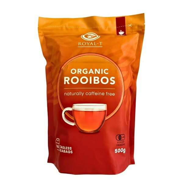 ルイボスティー200【100％オーガニック】【ノンカフェイン・健康茶】ROYAL-T 　ロイヤルT　送料無料【2.5g×20個×10袋】【ルイボス茶】 【紅茶】【コストコ通販】＃8