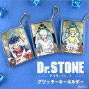 Dr.STONE 公認 グリッター キーホルダー クリアキーホルダー keychain 13種 選べる グッズ 大人 子供 キッズ イラスト かわいい
