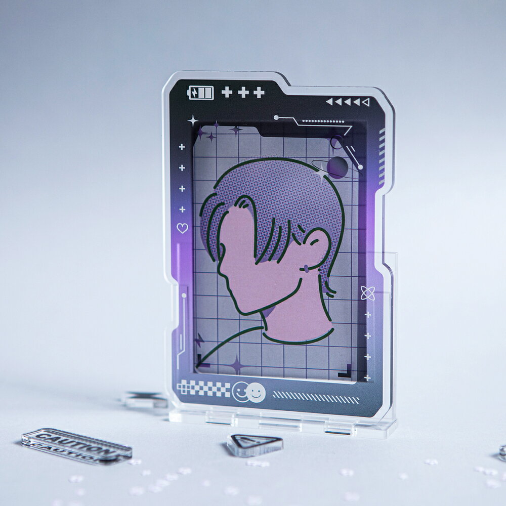 アクリル カードスタンド ケース サイバー と...の紹介画像3