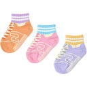 ニューバランス new balance LAS55649 AS1(アソートカラー1) ベビー キッズ ガールズ3Pソックス ショート丈 アンクル丈 くるぶし丈 ...