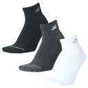 ニューバランス new balance LAS55658 AS1(アソートカラー1) ミッドレングス3Pソックス ワッペン 靴下 ユニセックス レディース メン...