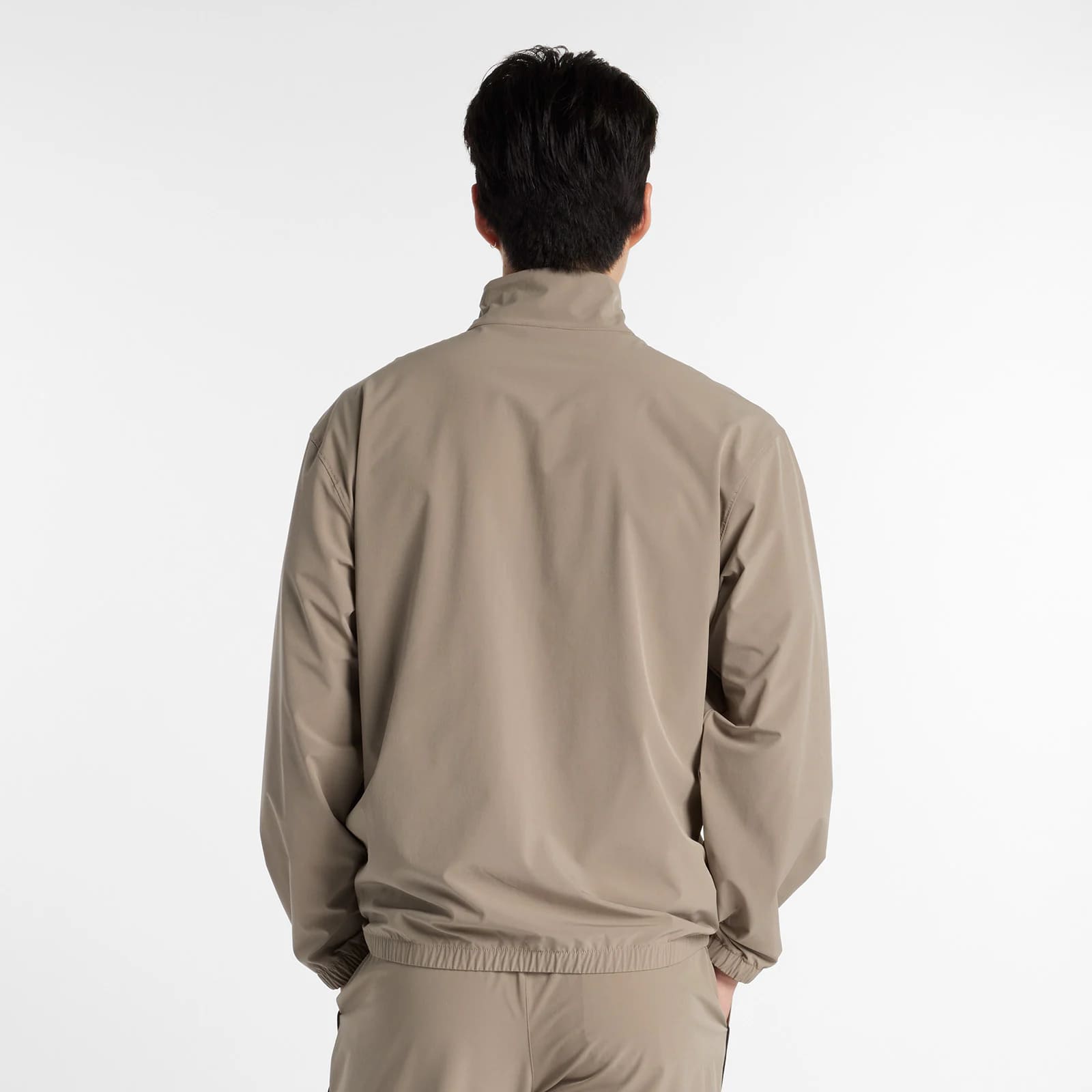 ニューバランス new balance AMJ51504 DOK(ドックサイド) メンズ ウーブントラックジャケット 男性 紳士 ロゴ アパレル NB 2025春夏