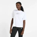 ニューバランス new balance AWT51135 SST(シーソルト) レディース リラックスグラフィックショートスリーブTシャツ 半袖Tシャツ 女性 婦人 ロゴ アパレル NB 2025春夏