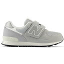 ニューバランス new balance PO313 TA2(グレー) キッズ ジュニア シューズ スニーカー 女の子 男の子 子供靴 運動靴 横幅W やや幅広 ...