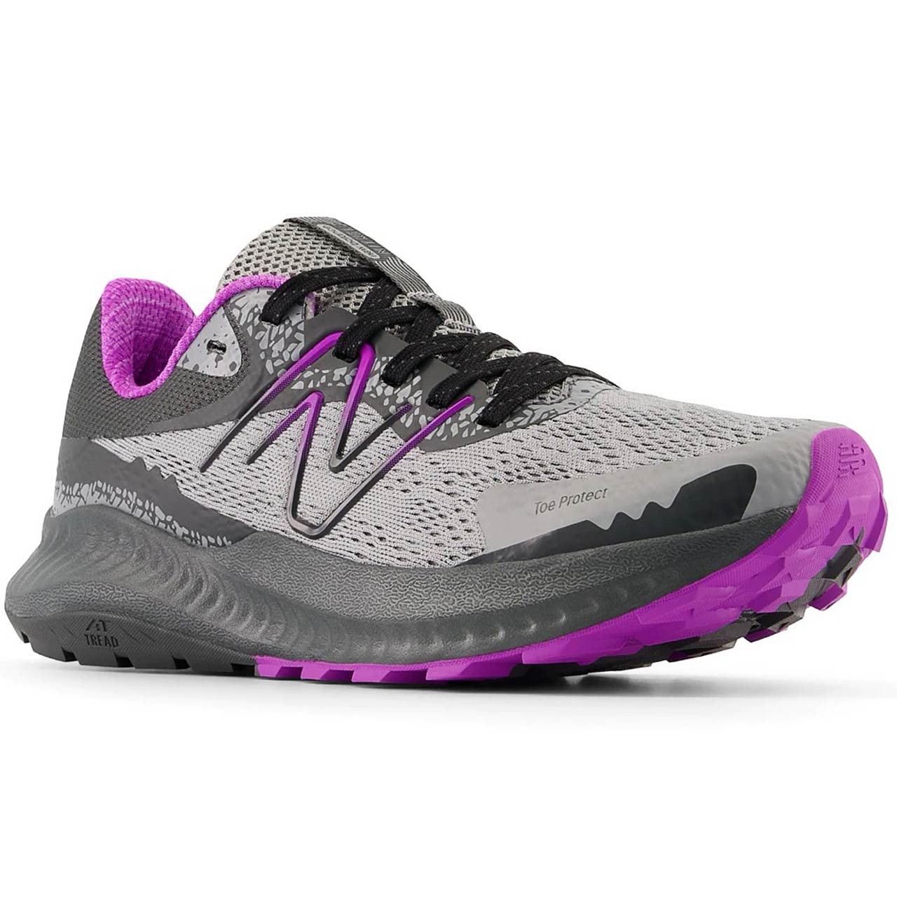 ニューバランス new balance ダイナソフト ナイトレル KP5(グレー/ピンク) DynaSoft Nitrel v5 WTNTR 横幅2E 幅広 ワイド レディース トレイルランニングシューズ スニーカー 運動靴 女性 婦人靴 厚底 NB 2023春夏