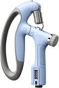 握力増強器 エクササイズ 握力グリッパー カウンター付き 10-100kg 負荷調整可能 ハンドグリッパー ストレス解消 リハビリ器具 テニス 野球 握力強化訓...