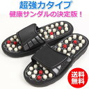 サンダル 健康サンダル 超強力タイプ 男女兼用 4サイズ 足つぼ 刺激 指圧 強烈 痛い マッサージ スリッパ 突起 足ツボ 足裏 ツボ押し(4)