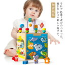 【送料無料】ルーピング 赤ちゃん 知育玩具 型はめ 遊び箱 3歳 4歳 1歳半 5歳 男の子 木のおもちゃ 女の子 ブロック 1歳 森の遊び箱(3)