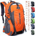 【送料無料】旅行バッグ アウトドア リュックサック 自転車 山登り 旅行用 大容量 通気性 超軽量 リュックサック 多機能 ハイキング 撥水性(4)
