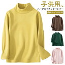 【送料無料】インナー 暖かい 重ね着 起毛 両面 冬 ハイネック インナー 【2枚セット】キッズ あったか 子供