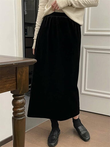 【送料無料】厚手 かわいい 無地 冬 秋 ロング ロングスカート ベロア シンプル スカート レディース ベロアスカート 【送料無料】厚手 かわいい 無地 冬 秋 ロング ロングスカート ベロア シンプル スカート レディース ベロアスカート