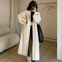 【送料無料】羽織り トップス ニット カーディガン ロング丈 レディース ニットカーディガン 長袖 ロングカーディガン(4)