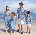 【送料無料】花柄 ワンピース レディース ママ お揃い 親子 家族ペアルック 親子ペアルック お揃いコーデ 親子コーデ