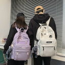 【送料無料】リュック ナイロン 中学生 男の子 通勤 韓国風 バックパック 軽い スクールバッグ レディース リュックサック かばん(4)