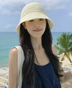 【送料無料】夏ハット 可愛い 小顔見せ帽子 涼しいペーパーハット 韓国風 日焼け防止帽子 蒸れない サマーハット 紫外線対策 麦わら帽子夏(4)