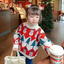 【送料無料】クリスマスセーター 子供服 秋冬 上着 トップス 赤ちゃん キッズ 男の子 女の子 サンタ セーター ベビー 長袖 可愛い 子ども服