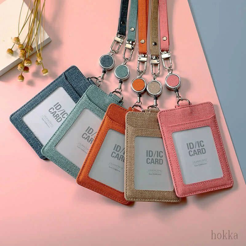 革 おしゃれ 定期入れ ストラップ付き IDケース かわいい カード入れ カードケース 横 選べる2タイプ ..