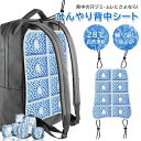【改良品 28℃自然凍結】リュック用 冷感パッド 子供 大人 背中 冷感 ひんやり パッド クールリュック クールパッド 背中パッド PCM材質 冷たい ひんやりグッズ 熱中症対策 暑さ対策 小学生 通園 通勤 通学 ランドセル ヘビーカー オフェス 車内 シート