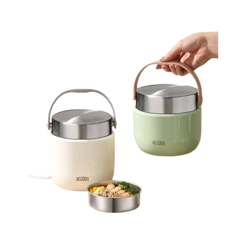 保温弁当箱 弁当箱 お弁当箱 丼 保温 軽量 レンジ対応 1200ml/1600ML食洗器対応 真空断熱 冷蔵 抗菌 2段 ランチボックス ランチジャー 女子 ...