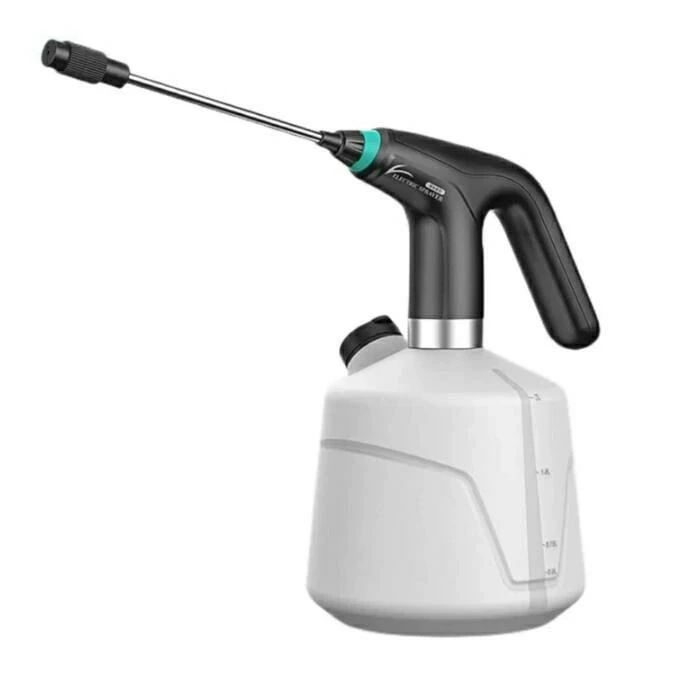 電動噴霧器 じょうろ 電動式 霧吹き 細かい 2L大容量 延長ポール付き モード調節可能 水位表示 省力 家..