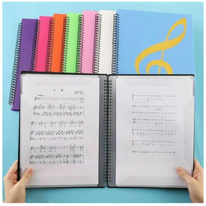 楽譜入れファイル 書き込みできる 楽譜ファイル A4 楽譜入れ ファイル ミュージックファイル 中学生 高..