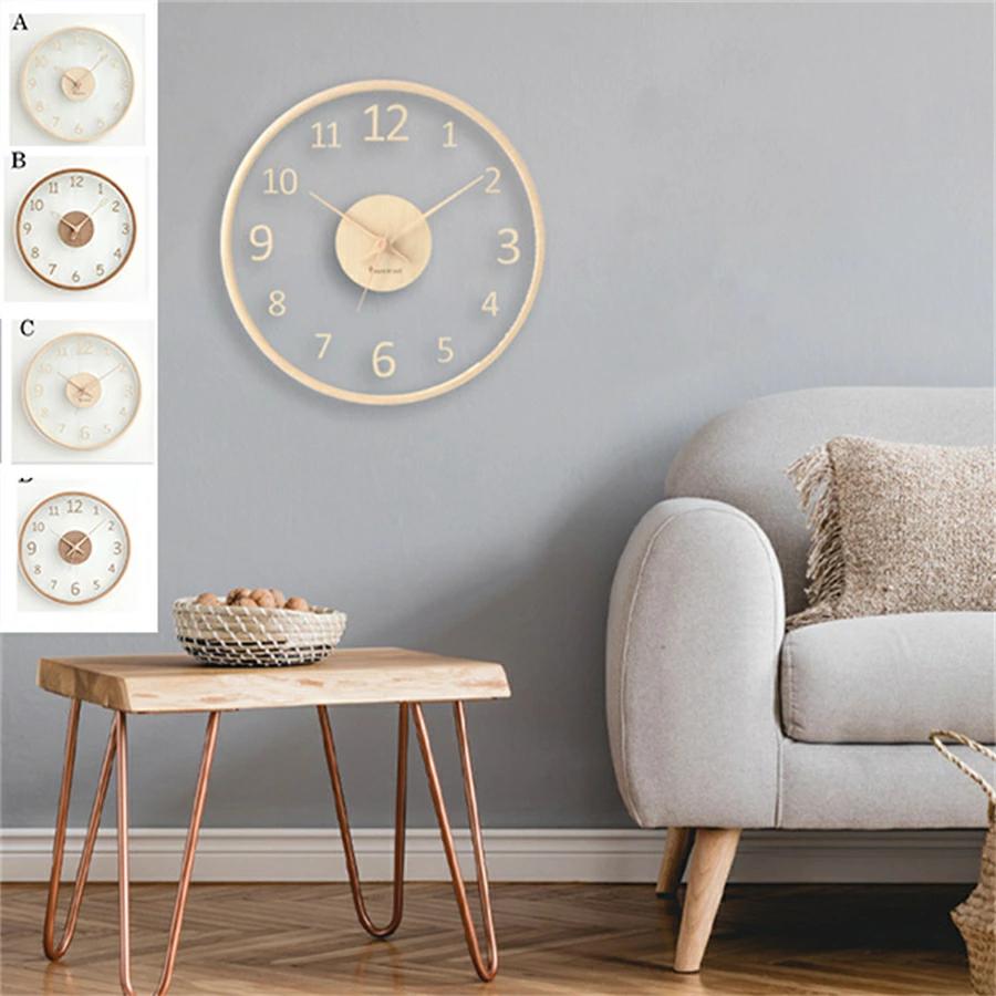 送料無料！壁掛け時計 掛け時計 静音 おしゃれ 時計 デジタル 北欧 シンプル お洒落 見やすい 子供部屋..