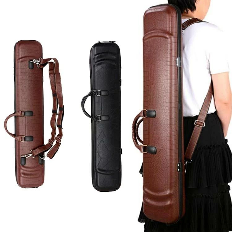 二胡ケース 二胡スペア収納ボック 革二胡ボックス 標準ユニバーサル二胡ボックス 弦楽器 バックパック、ポータブル二胡ボックス