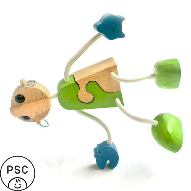 【SALEクーポンあり】【送料無料】●木の人形(2号)自由自在にポーズを変えて楽しむことができます。可愛い木のおもちゃ 日本製 6ヶ月 7ヶ月 8ヶ月 9ヶ月 ...