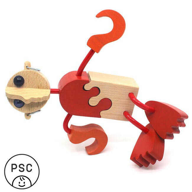 【SALEクーポンあり】【送料無料】●木の人形(7号)自由自在にポーズを変えて楽しむことができます。可愛い木のおもちゃ 日本製 6ヶ月 7ヶ月 8ヶ月 9ヶ月 ...