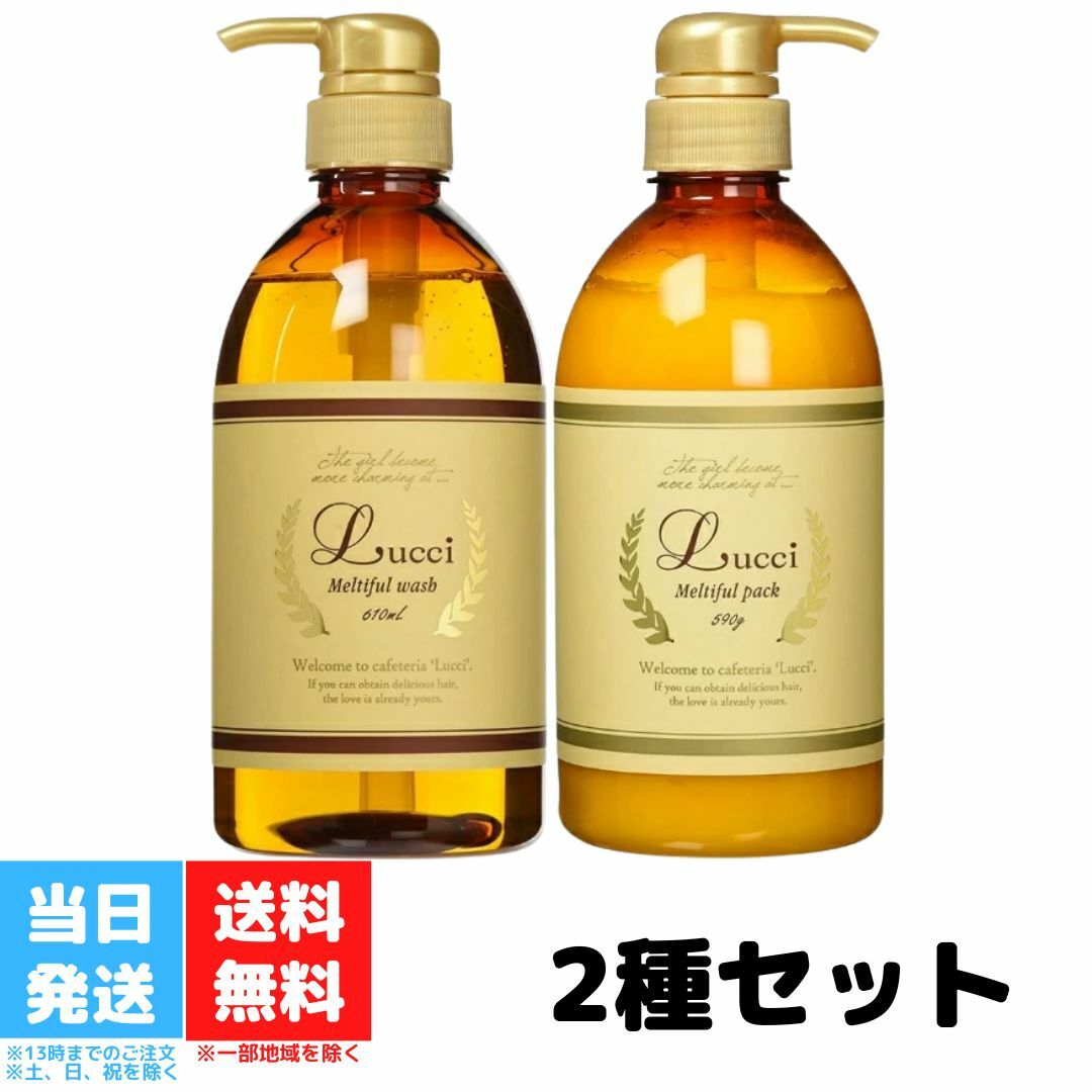 フォード ルッチ メルティフルウォッシュ 610ml メルティフルパック 590g 計2点セット シャンプー トリートメント FORD HAIR COSMETICS lucci ポンプタイプ ヘアトリートメント 送料無料