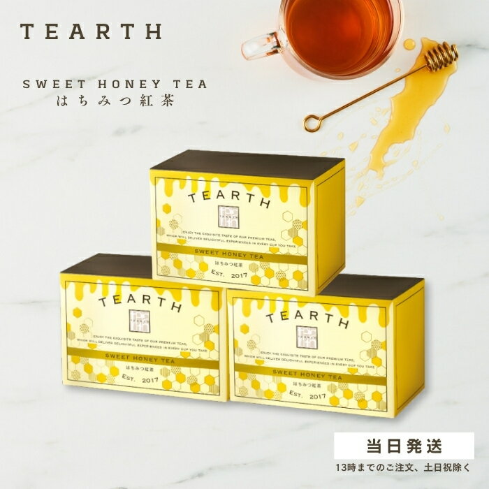 TEARTH ティーアース はちみつ紅茶 ティーバッグ 25袋入り TEARTH ティーアース はちみつ 紅茶 ホットティー アイスティー はちみつレモン スリランカ 送料無料