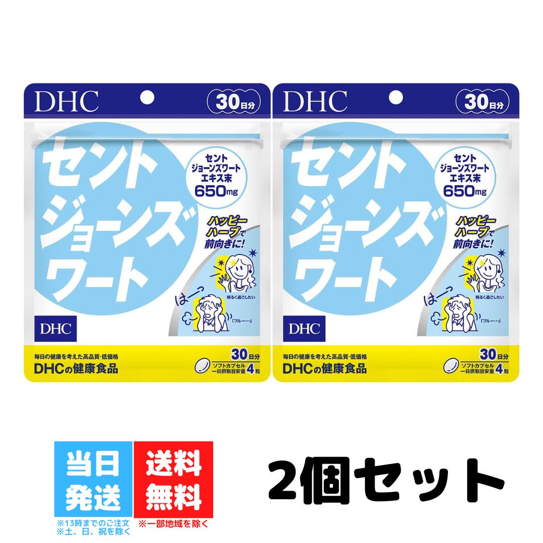 DHC セントジョーンズワート 30日分 120粒 2個セット ディーエイチシー セントジョーンズ 元気 ハーブ フラボノイド …