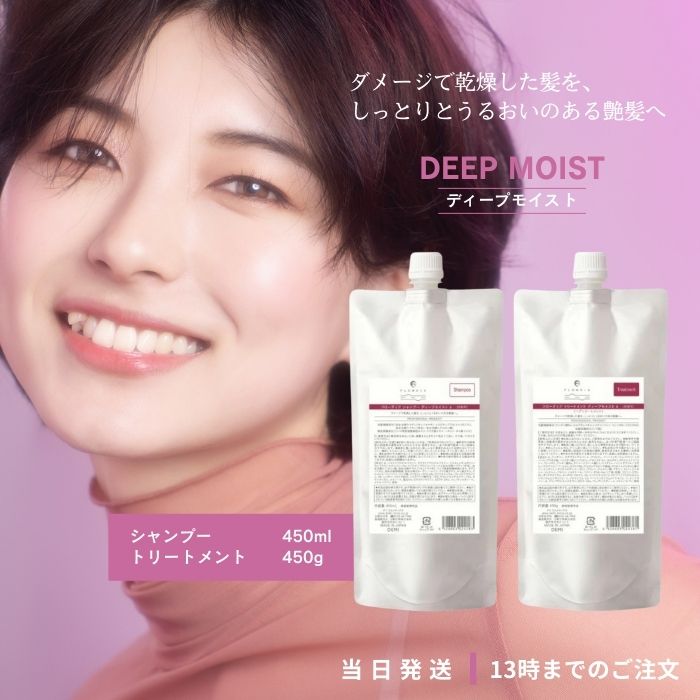 デミ フローディア ディープモイスト シャンプー 450ml / トリートメント 450g 詰替用セ