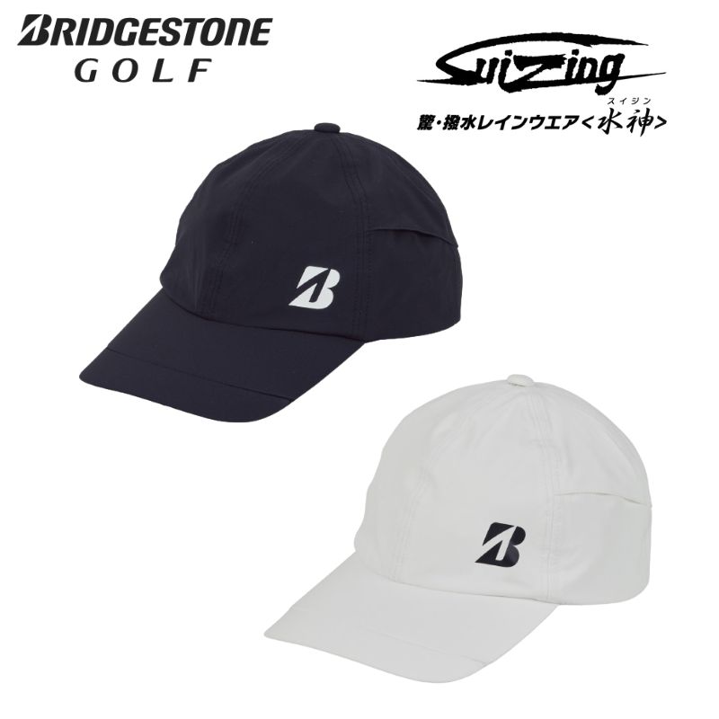 ■ サイズ：フリーサイズ(約56～59cm) ■ 本体：ナイロン100％(ポリウレタンラミネート加工)、裏地：ポリエステル100% ■ 全2色：BK（黒）、WH（白） ■ 中国製 ※初期耐水圧30,000mmツバの先端部が折れ曲がり、アドレス時やパター時に雨の雫が視界を邪魔しないようにツバサイドに流す設計になっています。 ベンチレーション付きで蒸れにくくなっています。 同素材でできたレインネックガード（CPG24U）と合わせて使えば首元からの雨の侵入を防ぎます。