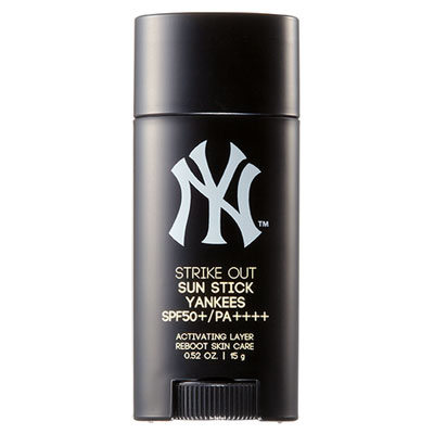 MLB GROO エムエルビーグルー ストライクアウトサンスティックヤンキース SPF50+/PA++++ ニューヨーク・ヤンキース 15g 韓国コスメ 【ゆうパケット対応 3cm ※必ず注意事項をご確認の上ご選択ください。】