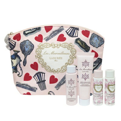 Les Merveilleuses LADUREE レ・メルヴェイユーズラデュレ トラベルポーチセットのサムネイル