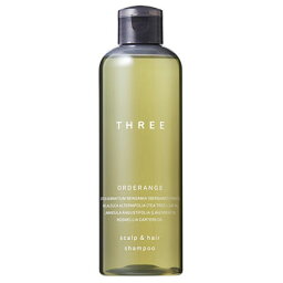 スリー シャンプー THREE スリー スキャルプ＆ヘアオーダレンジシャンプーR 250mL