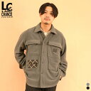 クーポン 対象 【SALE 60％OFF】【 21FW 】【 ラストチャンス 】 マルチポケット フリース シャツ LC-0026 【 LAST CHANCE 】 Multi Pocket Fleece Shirts メンズ レディース ユニセックス ジャケット 長袖 有刺鉄線 チェーン 柄 ライトアウター