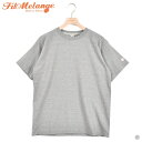 【SALE 20％OFF】フィルメランジェ ルート 2211018 FilMelange ROOT Crew neck Tee Re TeeSHIRTS Project フィルメランジェ オリジナル Tシャツ 半袖 綿 コットン オーガニックコットン エコ リサイクル メンズ レディース ユニセックス 日本製