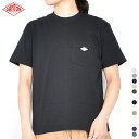 ダントン Tシャツ レディース 2022SS ダントン DANTON ポケットTシャツ JD-9041 POCKET T SOLID ポケット Tシャツ ポケT 半袖 白 T シャツ クルー ネック コットン 無地 Tshirts メンズ レディース 男性 女性 男女兼用 34 36 38 40 42 44 46