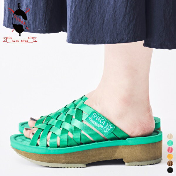 楽天GOOD DEAL【SALE 60％OFF】シャカ SHAKA トロピック ハイク プラットフォーム 433212 TROPIC HIKE PLATFORM スポーツ サンダル レディース 厚底 ヒール スライド つっかけ 歩きやすい 編み込み スポサン アウトドア 街 22cm ～ 26cm [ 2022 SS 春 夏 ]