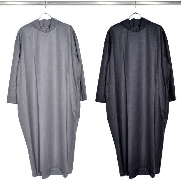 【 mizuiro ind ミズイロインド 】 high neck one piece ハイ ネック ワンピース 4-257927 made in japan 日本製