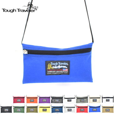 【 SALE / セール 】 【 タフ トラベラー 】 ペンシルポーチwコード #TT-0036 - 19SS 【 Tough Traveler 】 Pencil Pouch w Cord タフトラベラー USA アメリカ製 サコッシュ ミニ ショルダーバッグ ナイロン メンズ レディース 軽量