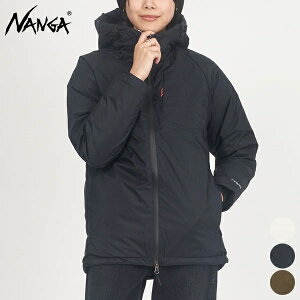 ナンガ レディース オーロラ ダウン ジャケット 【 NANGA 】 AURORA DOWN JACKET (WOMEN) オーロラテックス 防水透湿素材 撥水 防風 ナイロン ラグランスリーブ フード アウトドア 日本製 ブラック 黒 WS WM WL N187～【 22FW 】[対象]