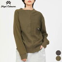 クーポン 対象 ナイジェルケーボン NIGEL CABOURN メンズ アーミー クルー ジャージー ミックス 80470020010 ARMY CREW JERSEY MIX CLASSIC 長袖 トップス スウェット 日本製 綿100 アシンメトリー ミリタリー ワンポイント 2023 FW 春 夏