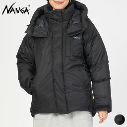 【SALE 10％OFF】ナンガ NANGA メンズ オーロラ ライト ユーティリティ ダウン ジャケット ND2341-1A008 AURORA LIGHT UTILITY DOWN JACKET アウター コート シンプル カジュアル アウトドア 透湿性 防水性 フード取り外し可能 ブラック [ 2023 FW 秋 冬 ]