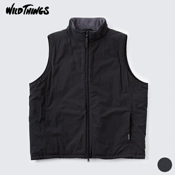 【SALE 30％OFF】ワイルドシングス WILDTHINGS マシュマロベスト WT23103SNW2LS LEVEL8 MARSHMALLOW VEST メンズ レディース ベスト 耐久撥水加工カジュアル アウトドア ブラック S～XL [ 2023 FW 秋 冬 ]