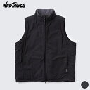 クーポン 対象 【SALE 30％OFF】ワイルドシングス WILDTHINGS マシュマロベスト WT23103SNW2LS LEVEL8 MARSHMALLOW VEST メンズ レディース ベスト 耐久撥水加工カジュアル アウトドア ブラック S～XL 2023 FW 秋 冬